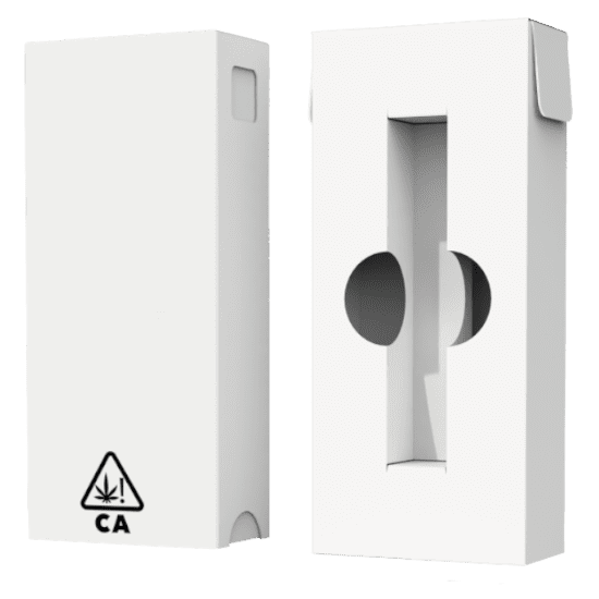 Custom cannabis packaging for california