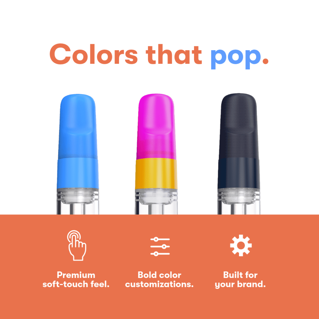 Custom rubber vape mouthpieces